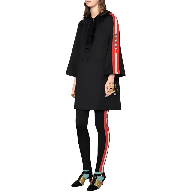 GUCCI 2010 Logo tape Dress-3