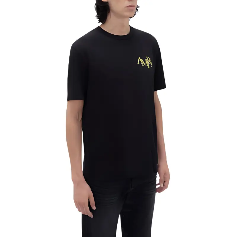 AMIRI Crystal Champagne Tee-3