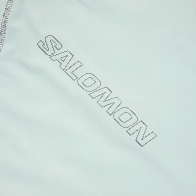 SALOMON SENSE AERO HYBD CP PLVR W RUNNING Jacket Women's Mist Blue-5