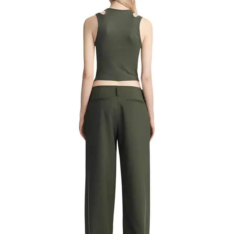DION LEE Cut out Detail Tank Top-4