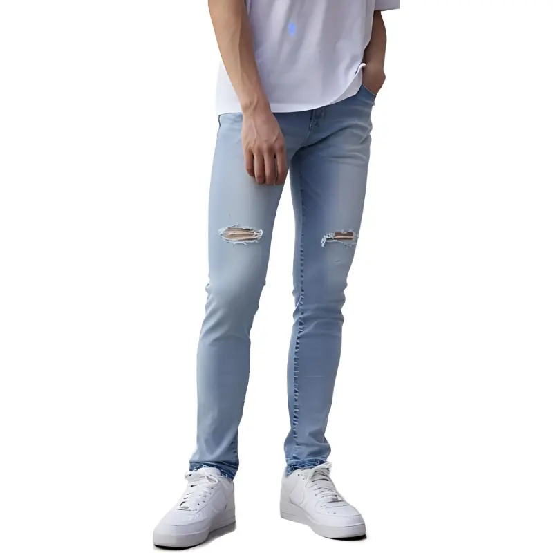MOUSSY Jeans Unisex Blue-1
