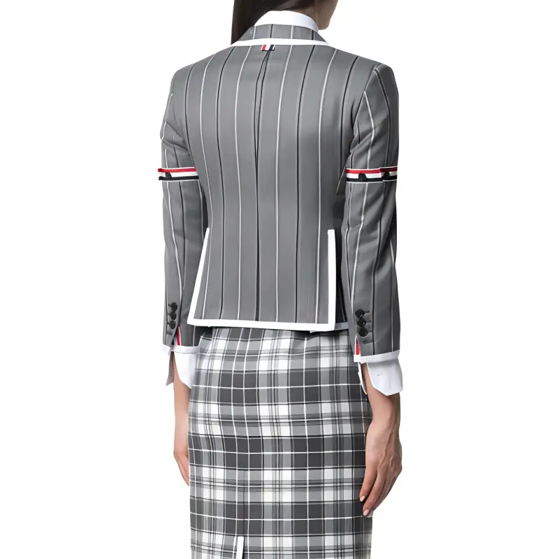 THOM BROWNE Vertical stripe Sports Blazer-2