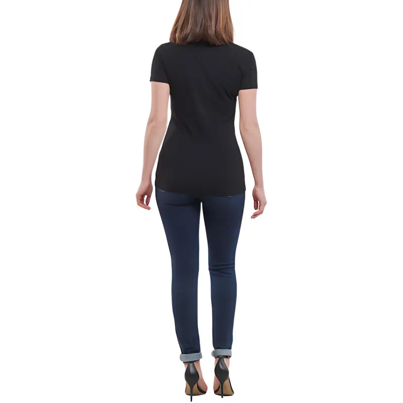 GUESS Regular T Shirt Women's Black-1