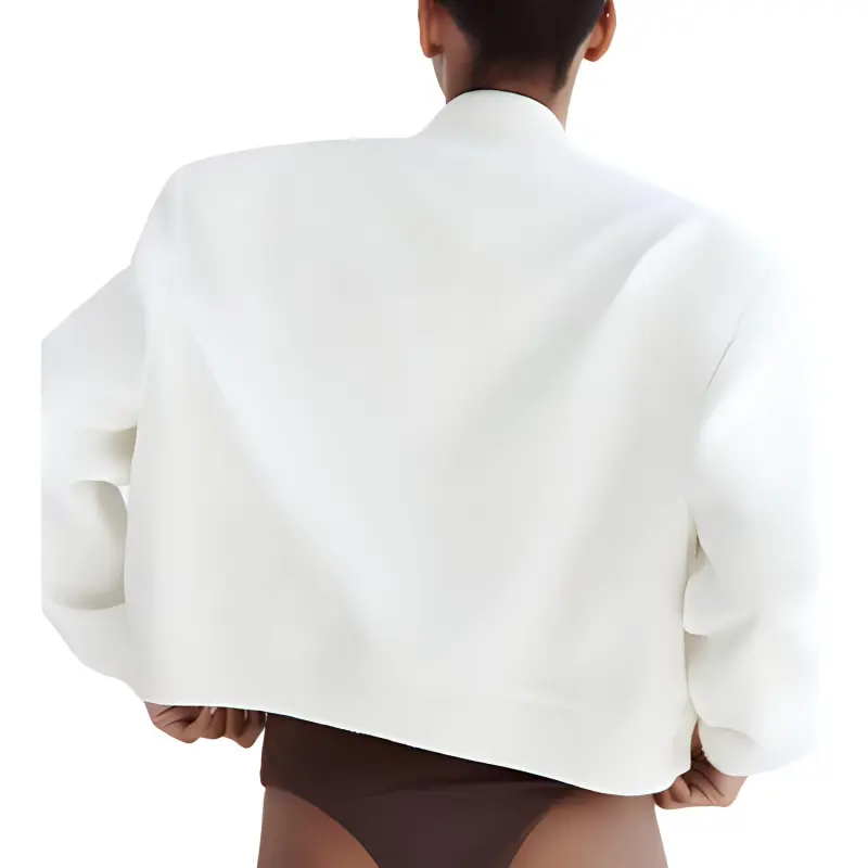 ZARA Jackets Women's White-4