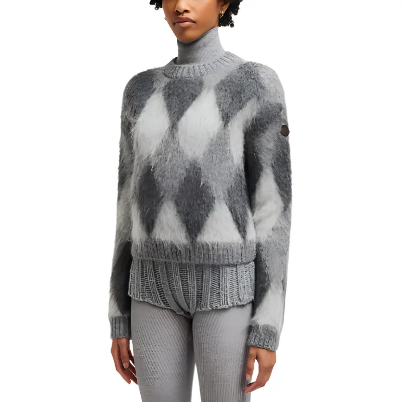 Moncler Argyle check Sweater-3