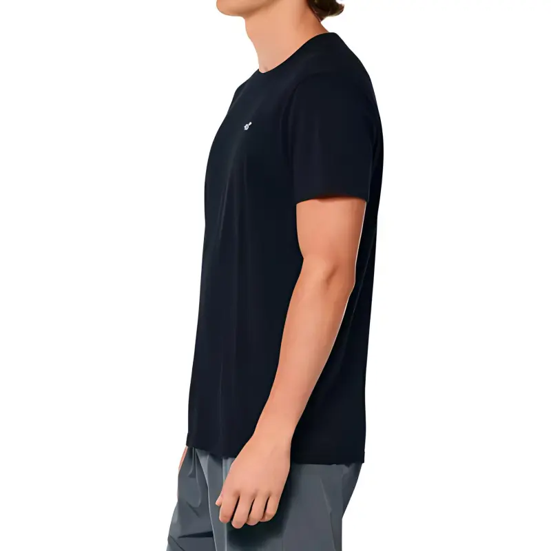 Hollister T Shirts Men Black-2