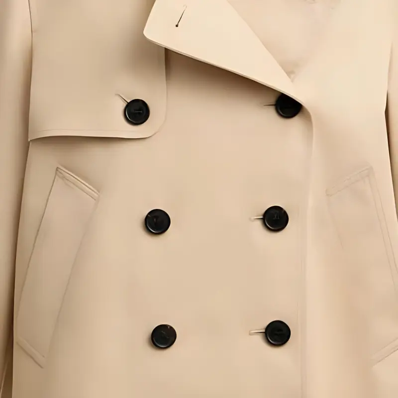 COACH SS25 Trench Coat Women's Bright Khaki-4
