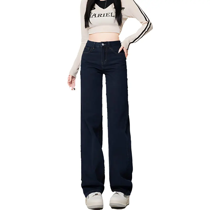 Concubine Zhu Jeans Women's Vintage Blue-2