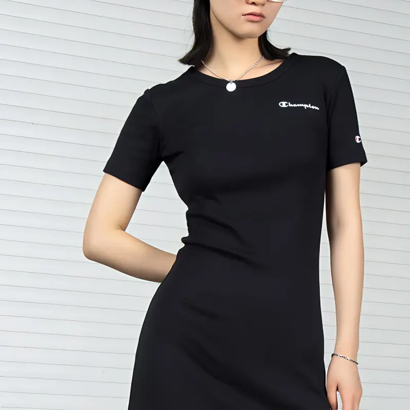 Champion A-Line Skirt Dress Black-2