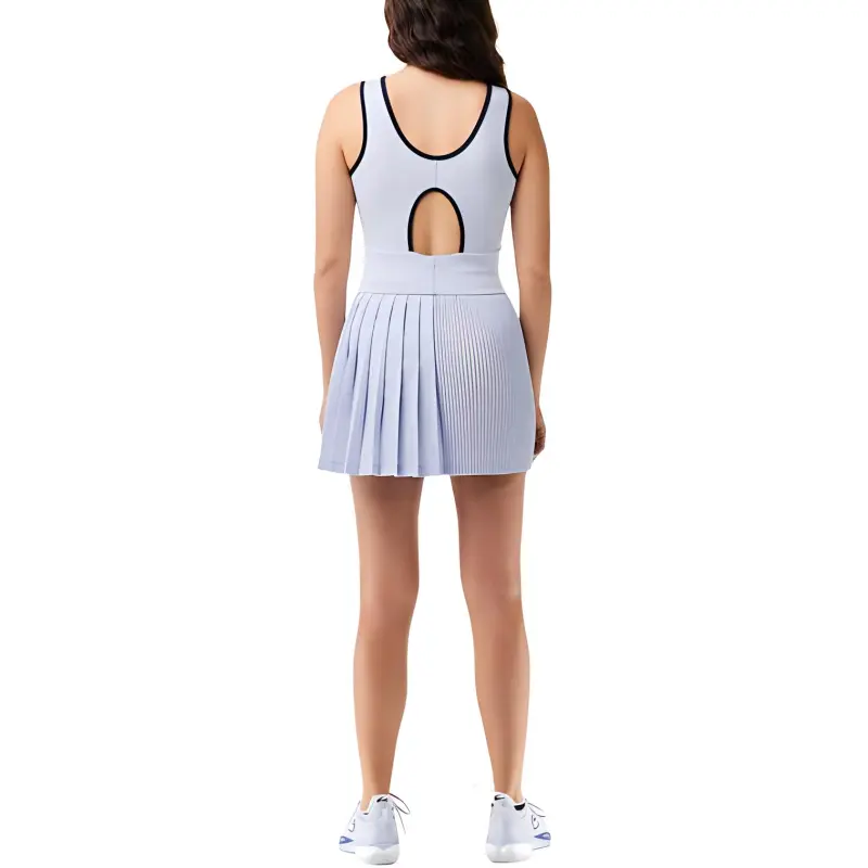 LACOSTE Skirt Set Women's Light Blue-3