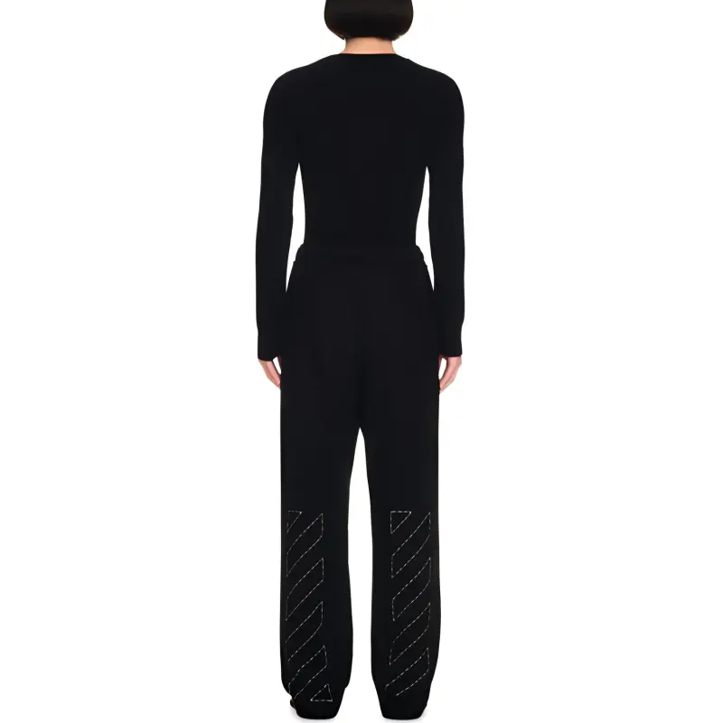 OFF WHITE FW24 Sweater Slim Fit Men's Black-2