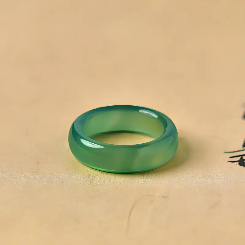 Tokai Family Agate Jade Rings Unisex-8