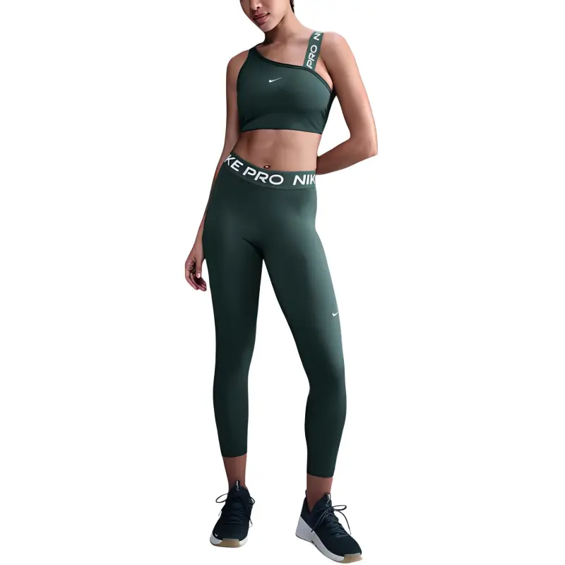 Nike ProDri-Fit Leggings Women's Vintage Green/White-2