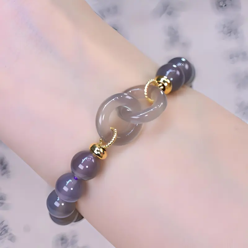 CARAT'S DIARY Agate Bracelets Women's-1