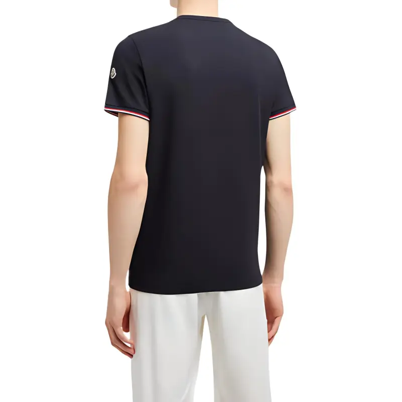 Moncler Tricolor Trimmed T Shirt-3