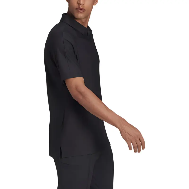Adidas Polo Shirts Men Black-3