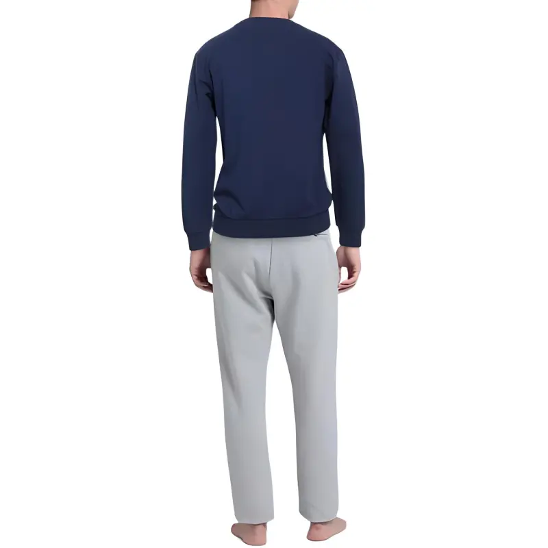 MOSCHINO Sweatshirts Men Blue-2