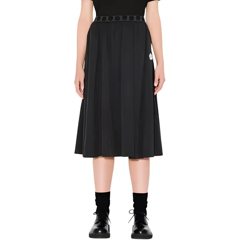 KENZO Boke Flower 2.0 Flared Midi Skirt-3