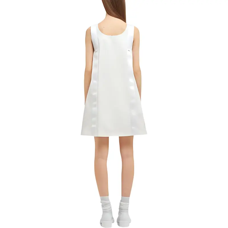 PRADA Slip Dresses Women's White-3