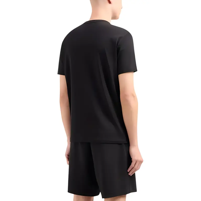 ARMANI EXCHANGE Logo print Cotton T shirt-3