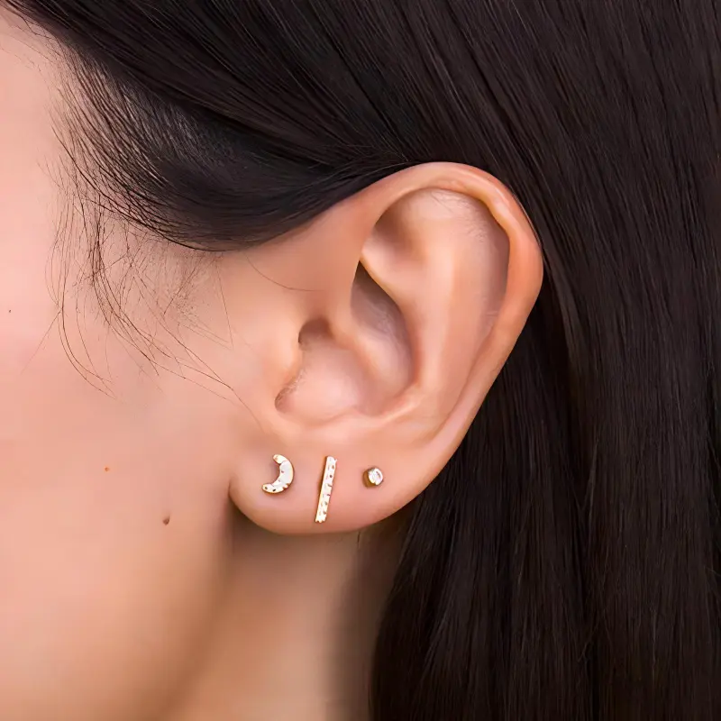 Daniel Wellington Alloy Stud Earrings Women's-2