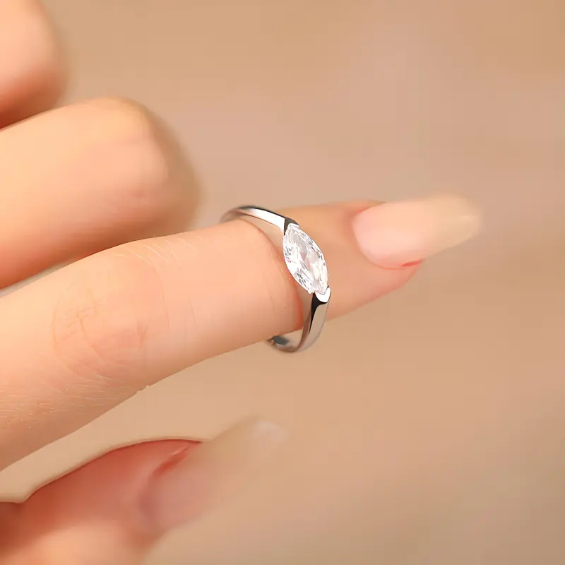 WEST ISLAND S925 Silver Rings Women's-2