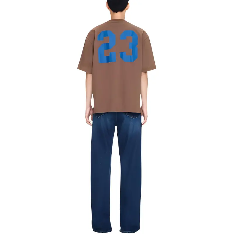OFF-WHITE 23 Varsity Skate Cotton T-shirt-2