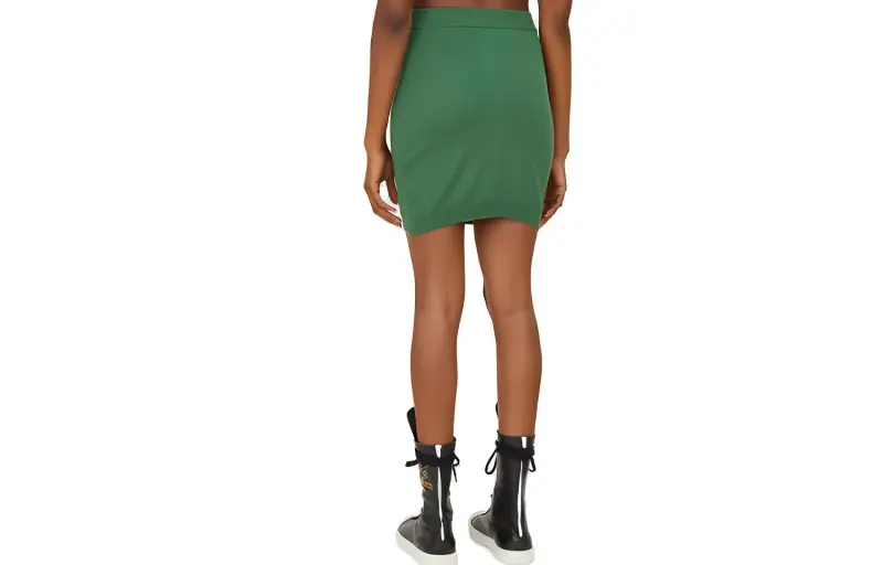 Vivienne Westwood Orb Embroidered Knit Skirt-1