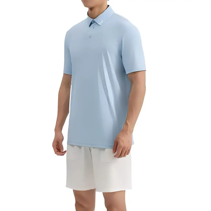 DECATHLON Polo Shirt Men's Dream Blue-2
