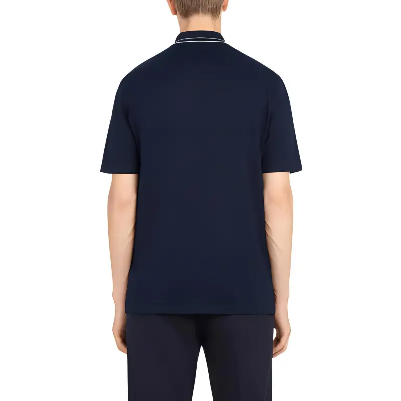 FERRAGAMO Polo Shirt Men's Blue-1