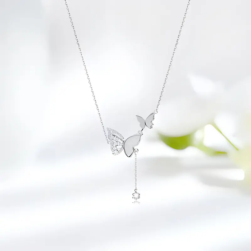 TRUE ME Zircon Necklaces Women's-1