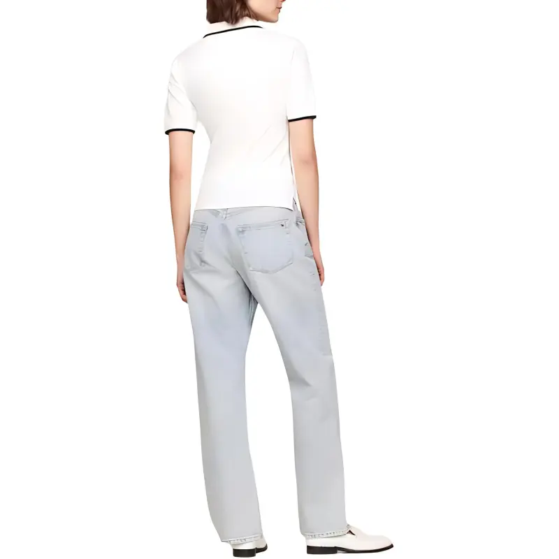 Tommy Hilfiger Polo Shirt Women's Beige-1