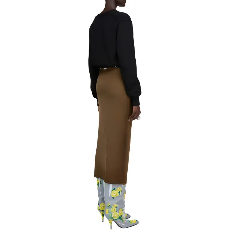 Acne Studios Fitted Midi Skirt-4
