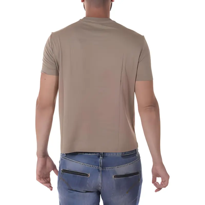 ARMANI JEANS T Shirt Men's Brown-1