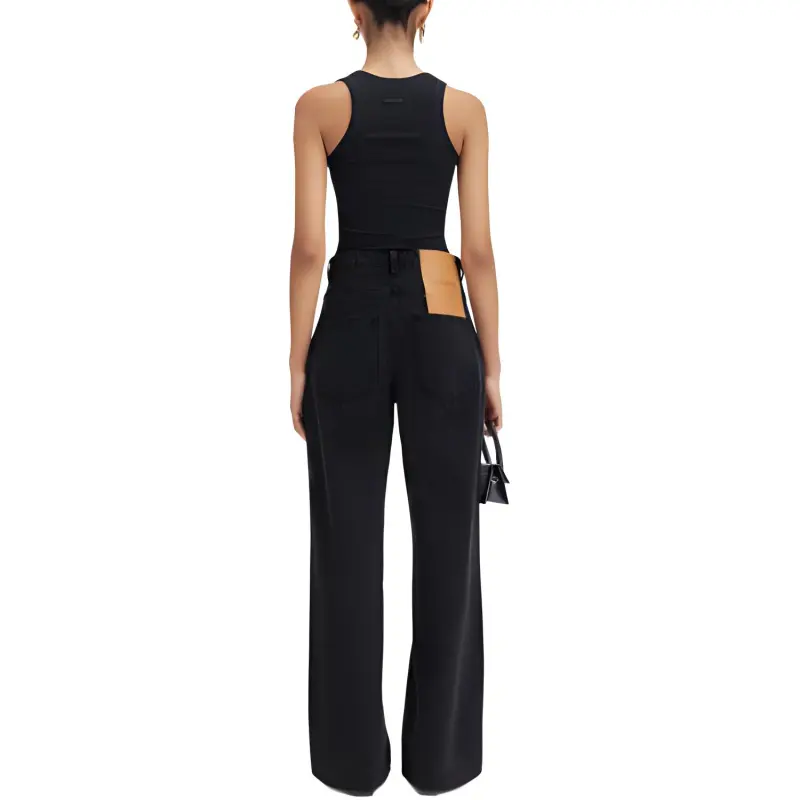 Jacquemus Le De-Nîmes Large Mid-rise Boyfriend Jeans-2