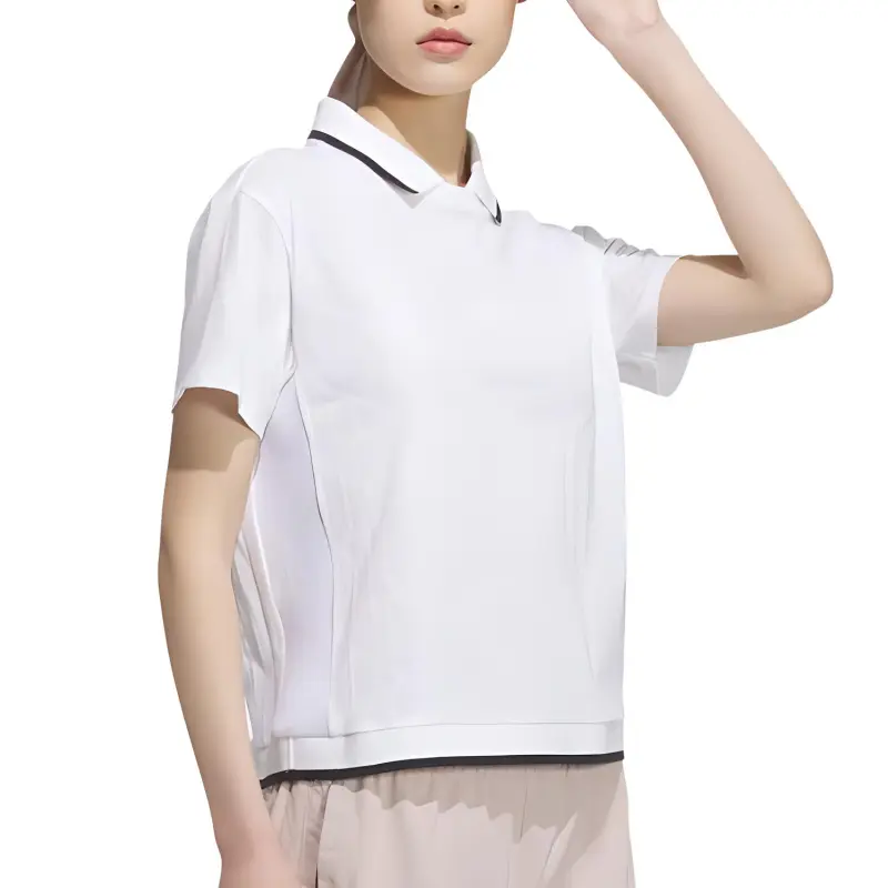 Adidas SS25 Polo Shirt Women's White-2