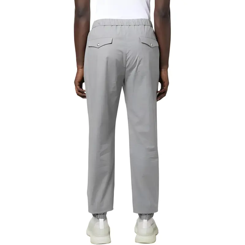 Moncler Casual Pants Men's Gray-3