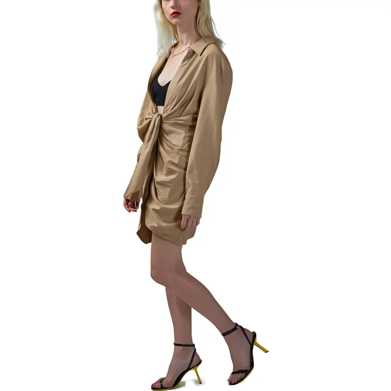 Jacquemus Long Sleeved Dress Women's-2