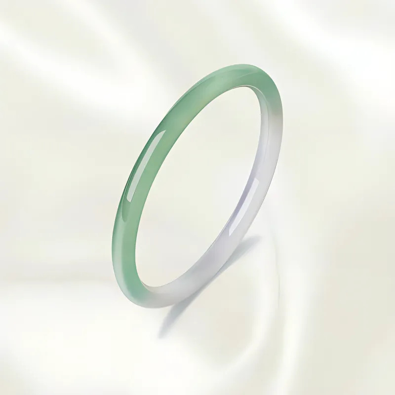 Chongqing Gold Store Chalcedony Bangles Women's-1