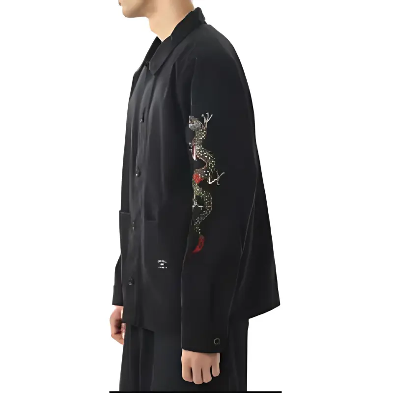 Vans Jackets Men Black-3