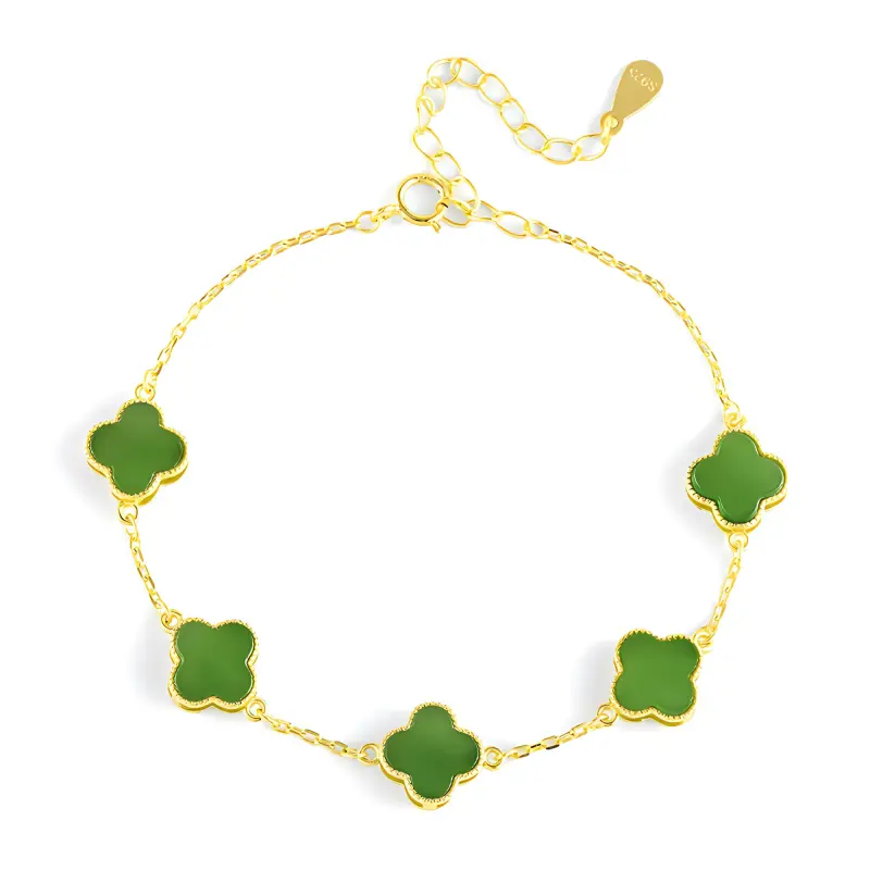 Noritake Hetian Jade Bracelets Jasper Unisex-5