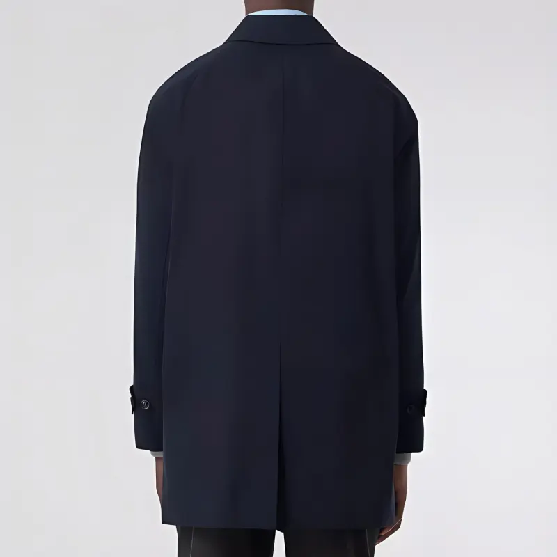 Burberry FW22 Trench Coat Men's Coal Blue-2