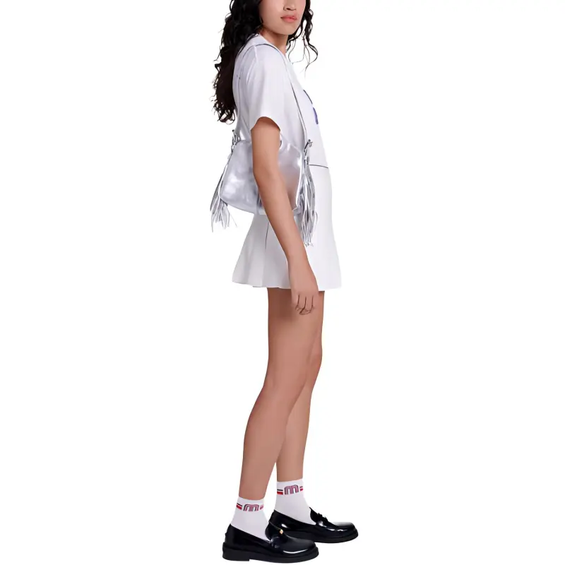 Maje Pleated Mini Skirt-3