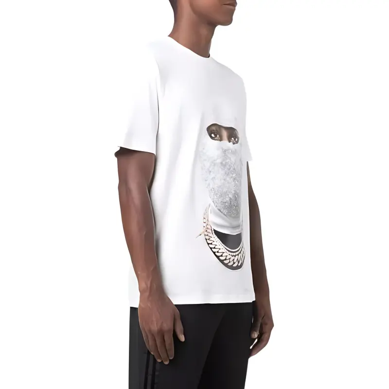 IH NOM UH NIT T Shirts Men White-3