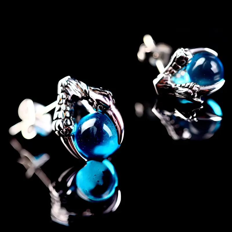 IDEE CREATIVE IDEA FOR YOU Steel Stud Earrings Men's-5