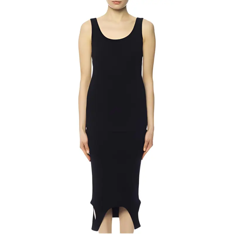 Vetements Sleeveless Dresses Women's Black-2