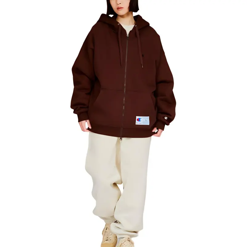 Champion FW24 Sweatshirt Unisex Dark Brown-1
