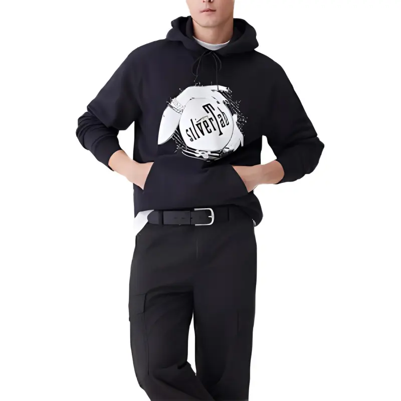 Levi’s Silver Label Series Sweatshirt Men's Navy Blue-3