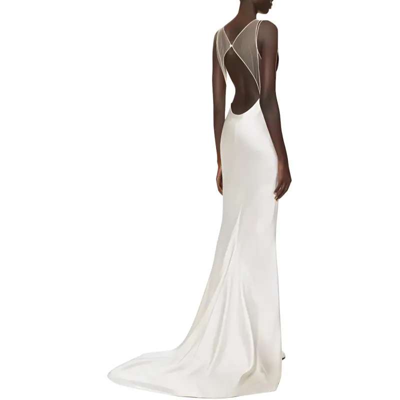 Maison Margiela Evening Dresses Women's White-5