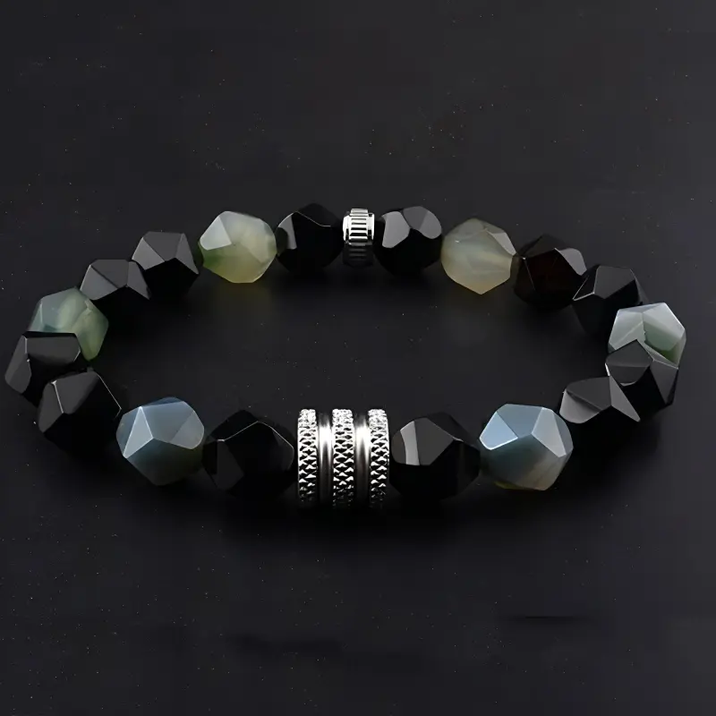 VOEX Map Stone Jade Bracelets Unisex-1